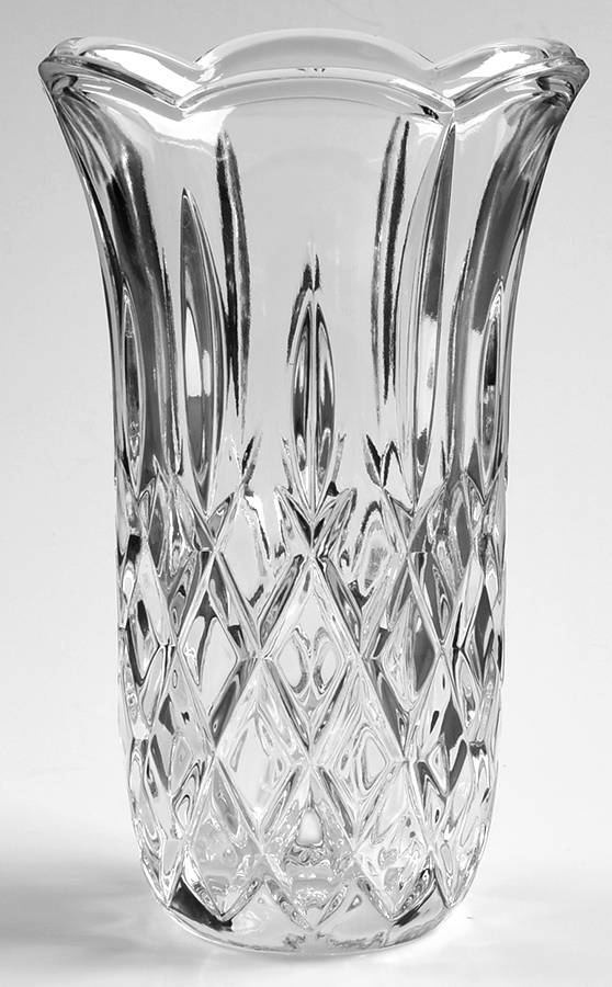 King Edward 6" Flared Vase by Gorham Crystal-1