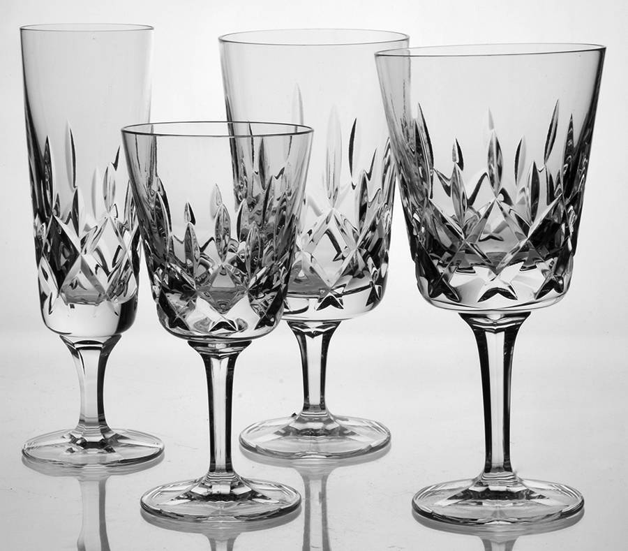 King Edward 32 Piece Estate Set by Gorham Crystal-1