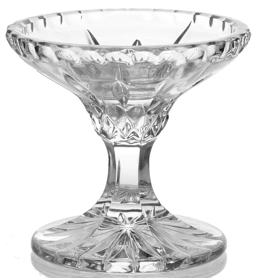 King Edward 3" Single Light Candlestick by Gorham Crystal-1