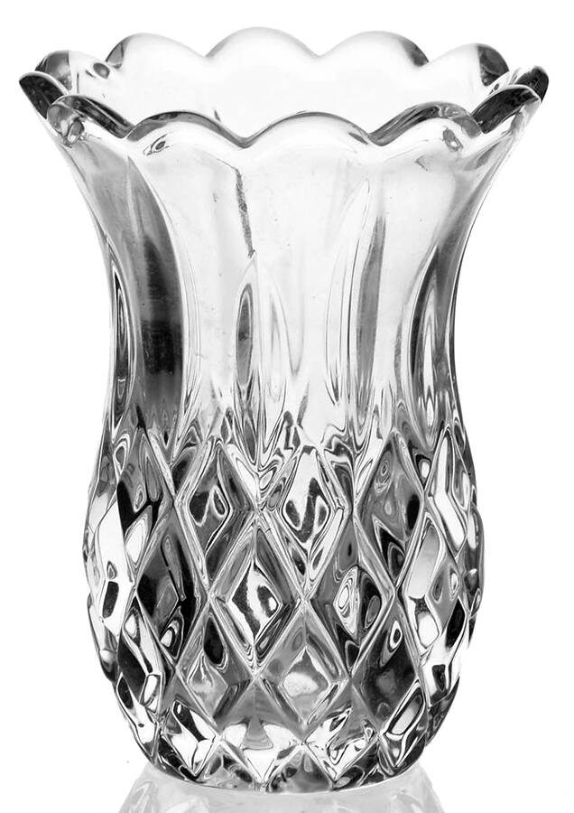 King Edward 3" Bud Vase by Gorham Crystal-1
