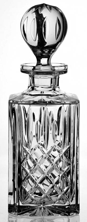 King Edward Decanter & Stopper by Gorham Crystal-1
