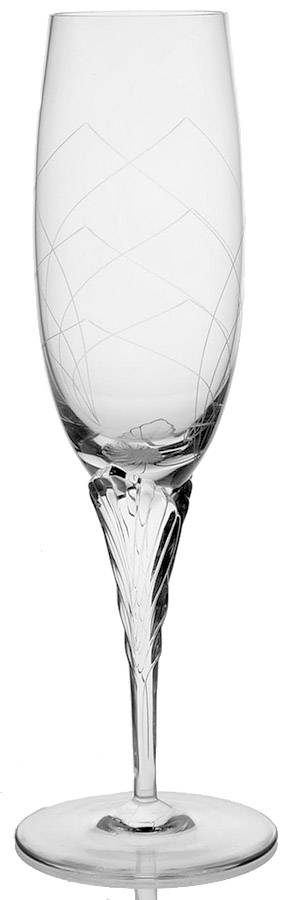 Kira Fluted Champagne by Gorham Crystal-1