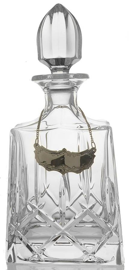 Lady Anne Decanter & Stopper by Gorham Crystal-1