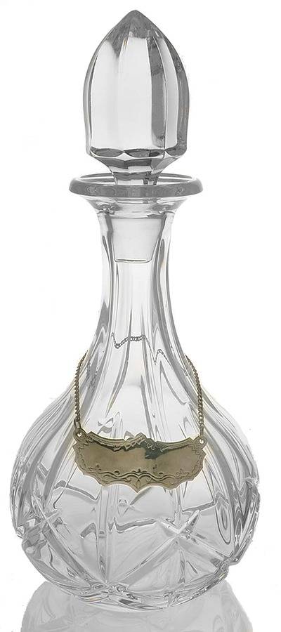 Lady Anne Decanter & Stopper by Gorham Crystal-1