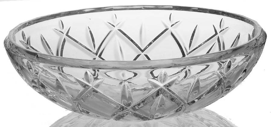 Lady Anne 8" Round Bowl by Gorham Crystal-1