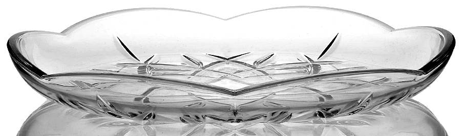 Lady Anne Bread Tray by Gorham Crystal-1