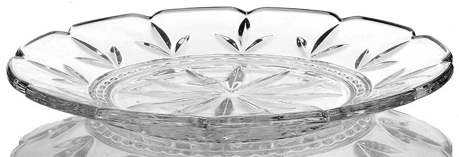 Lady Anne Dessert Plate by Gorham Crystal-1