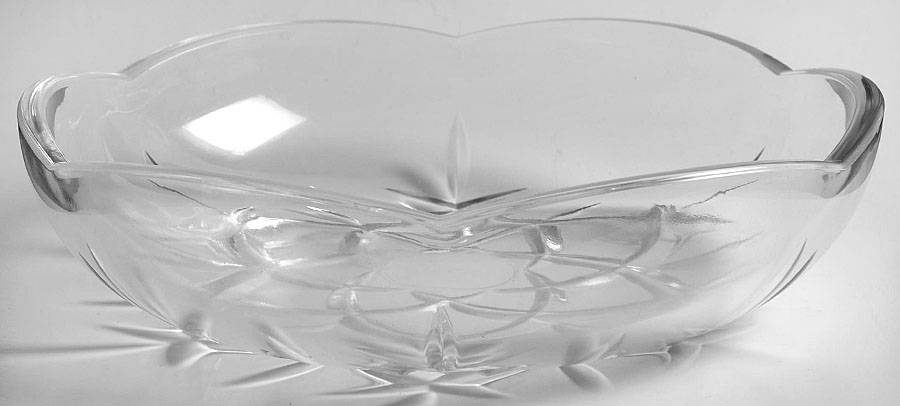 Lady Anne 8" Round Bowl by Gorham Crystal-1
