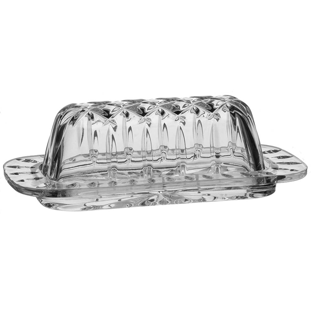 Lady Anne 1/4 Pound Covered Butter by Gorham Crystal-1