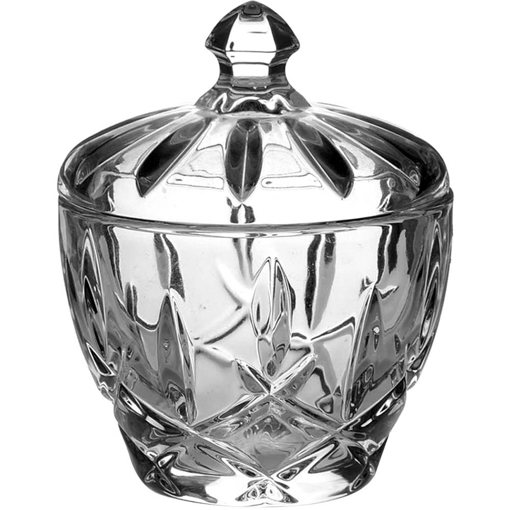 Lady Anne Sugar Bowl & Lid by Gorham Crystal-1