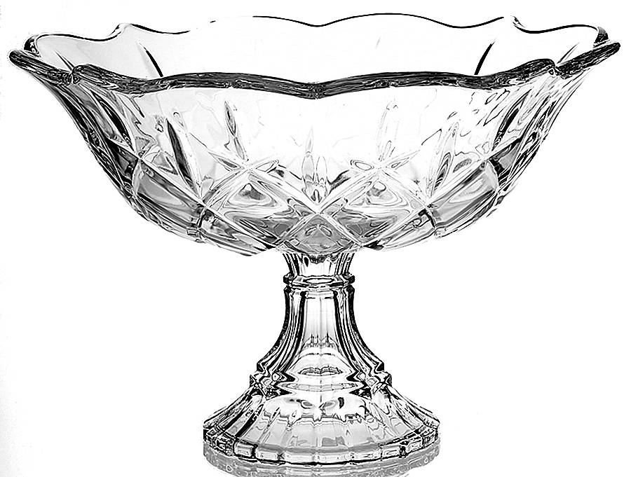 Lady Anne 12" Centerpiece with Pedestal Base by Gorham Crystal-1
