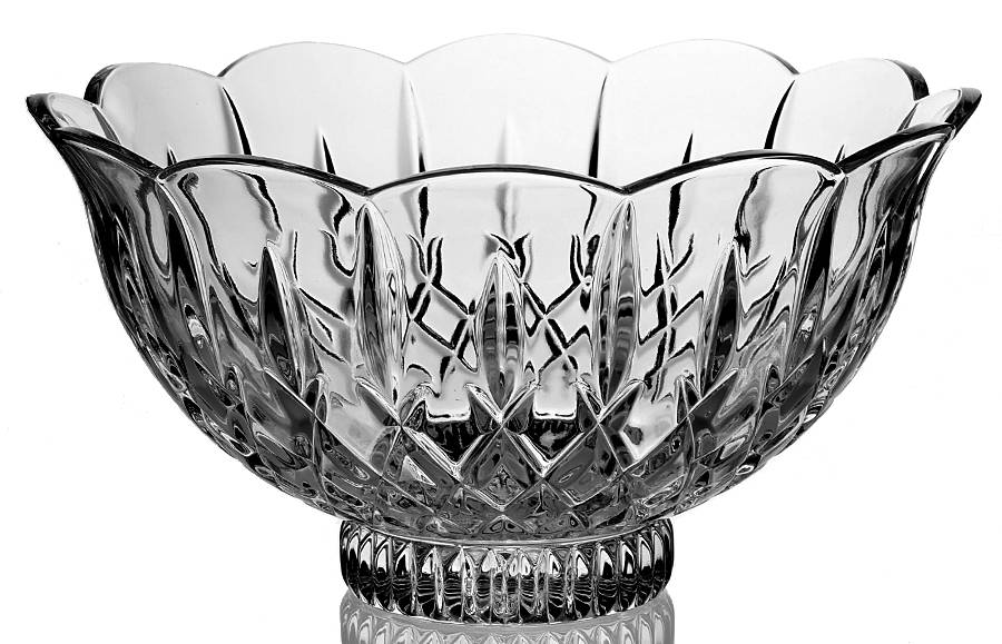 Lady Anne 10" Round Bowl by Gorham Crystal-1