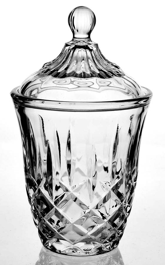Lady Anne Candy Jar & Lid by Gorham Crystal-1