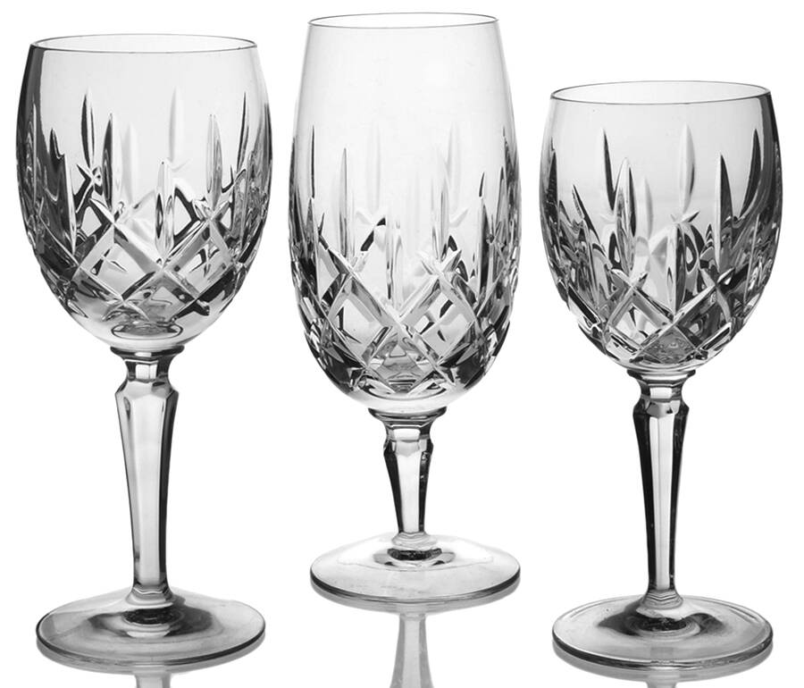 Lady Anne 24 Piece Estate Set by Gorham Crystal-1