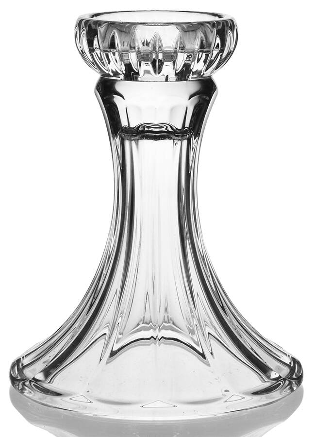 Lady Anne Base for Hurricane Lamp by Gorham Crystal-1