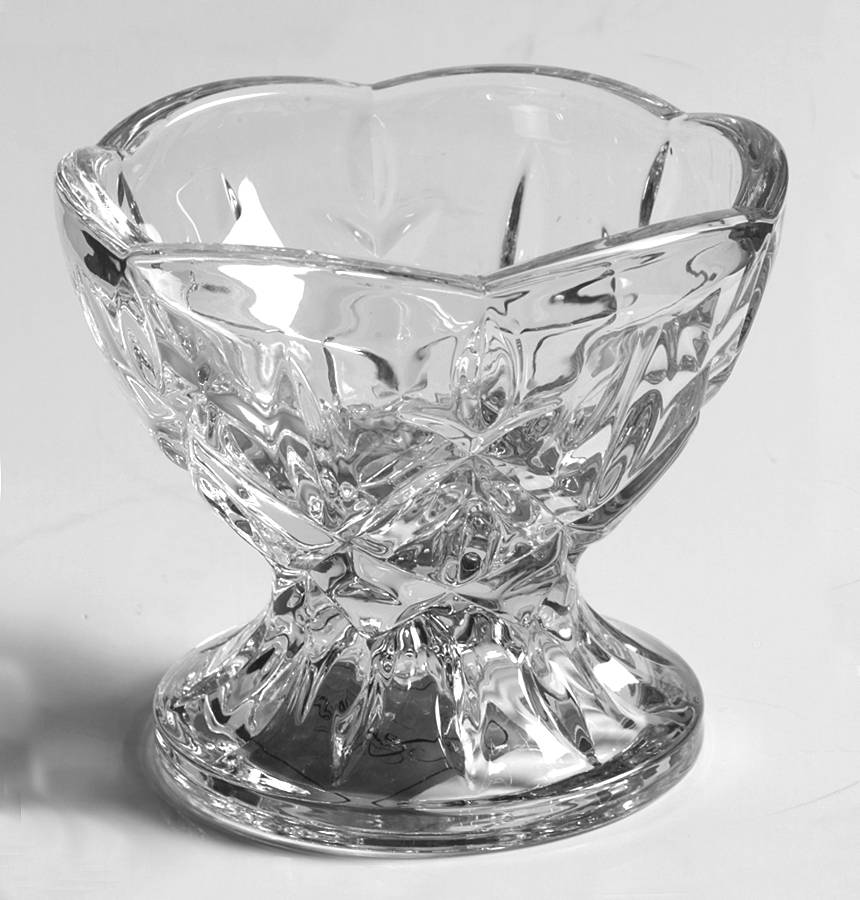 Lady Anne Hurricane Lamp No Globe by Gorham Crystal-1