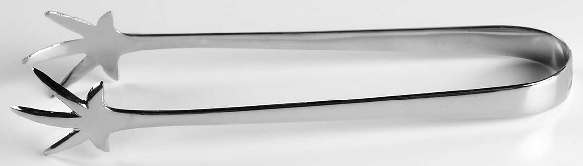 Lady Anne Tongs for Ice Bucket by Gorham Crystal-1