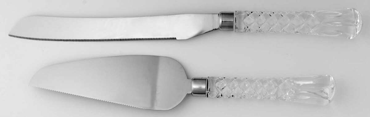 Lady Anne (2 Piece) Stainless Cake Serving Set by Gorham Crystal-1