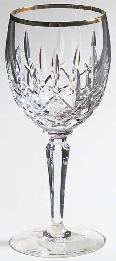 Lady Anne Gold Wine Glass by Gorham Crystal-1