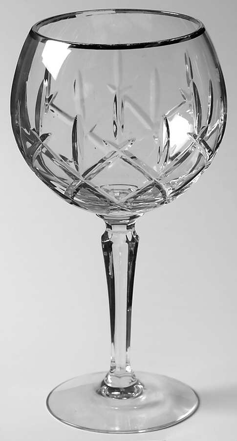 Lady Anne Platinum Balloon Wine by Gorham Crystal-1