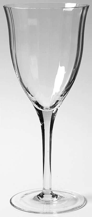 Laurin Plain (No Trim) Water Goblet by Gorham Crystal-1