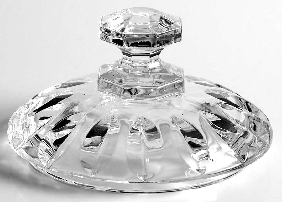 La Scala Lid for Sugar Bowl by Gorham Crystal-1