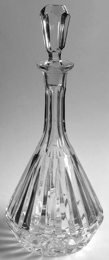 La Scala Decanter & Stopper by Gorham Crystal-1