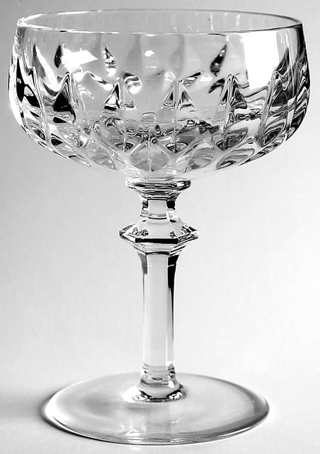 La Scala Champagne/Tall Sherbet by Gorham Crystal-1