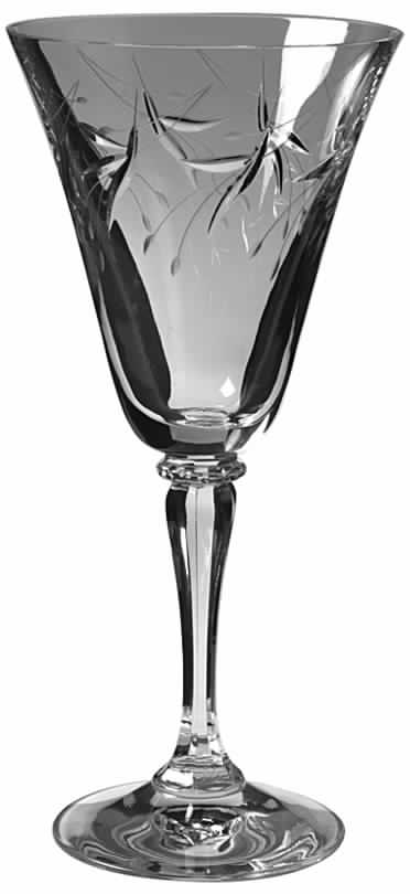 Lady Slipper Water Goblet by Gorham Crystal-1