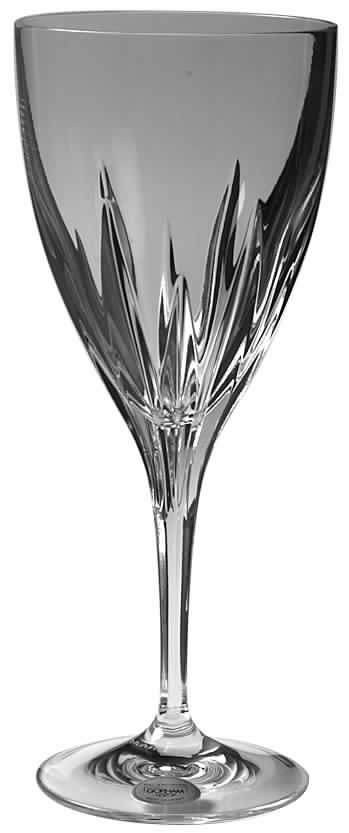 Lotus Water Goblet by Gorham Crystal-1