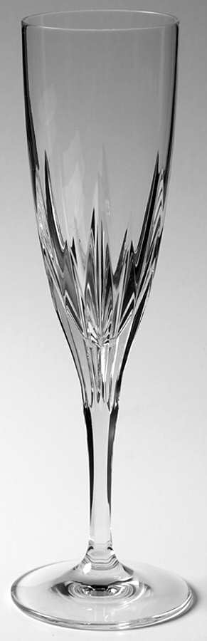 Lotus Fluted Champagne by Gorham Crystal-1
