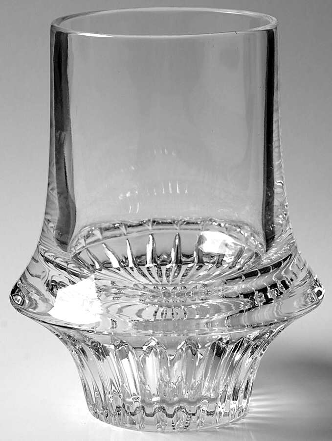 Lyric 6" Flower Vase by Gorham Crystal-1