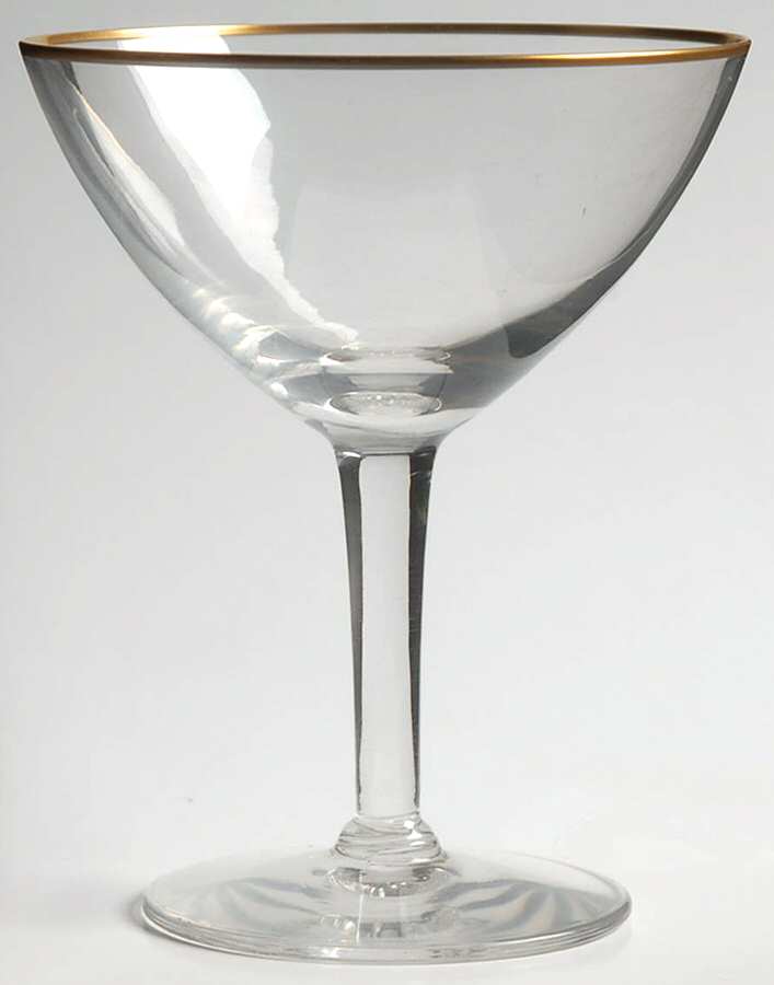 Mansfield Champagne/Tall Sherbet by Gorham Crystal-1
