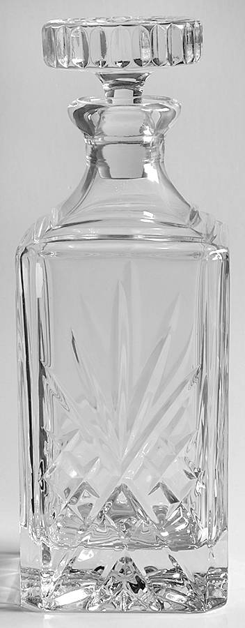 Monte Carlo Small Whiskey Decanter & Stopper by Gorham Crystal-1