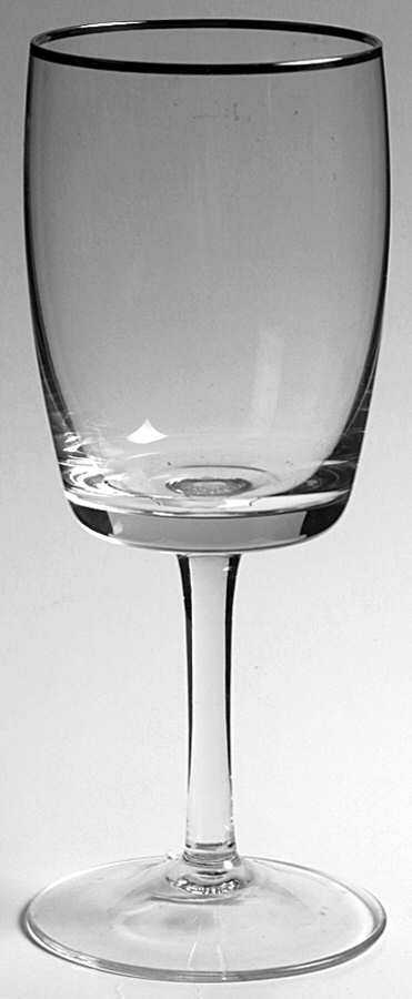 Moonrise-Moonglow Water Goblet by Gorham Crystal-1