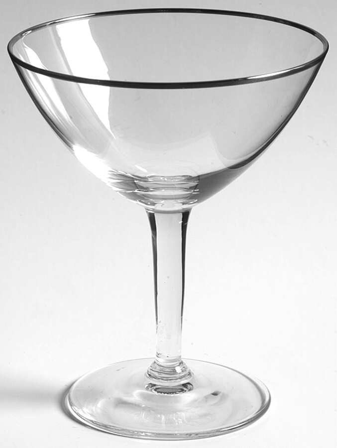 Montclair Champagne/Tall Sherbet by Gorham Crystal-1