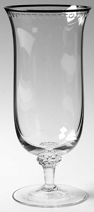 Monet (Platinum Trim) Iced Tea by Gorham Crystal-1
