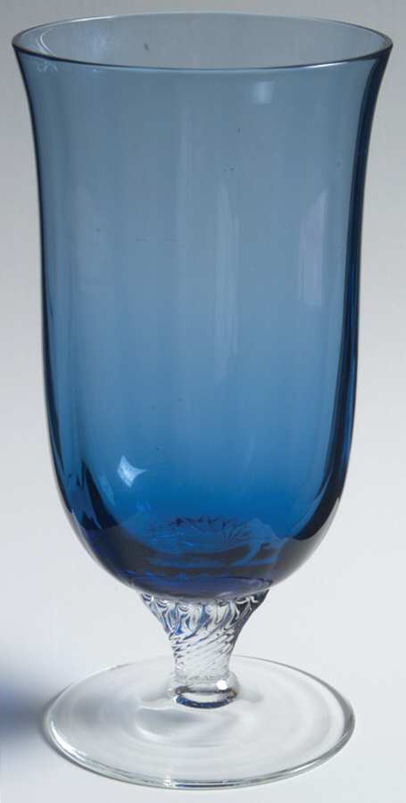 Octette Blue Iced Tea by Gorham Crystal-1