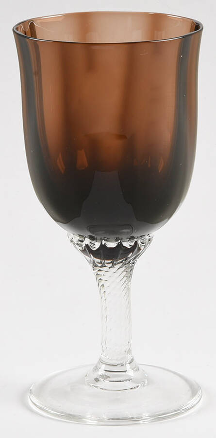 Octette Brown Wine Glass by Gorham Crystal-1