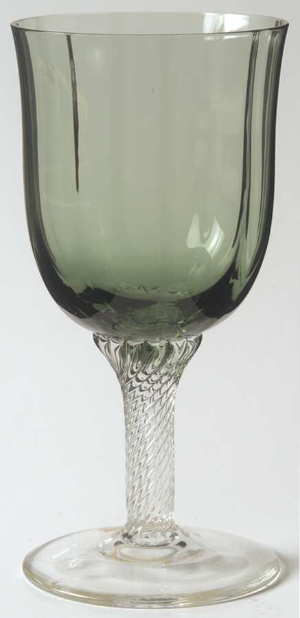 Octette Green Wine Glass by Gorham Crystal-1