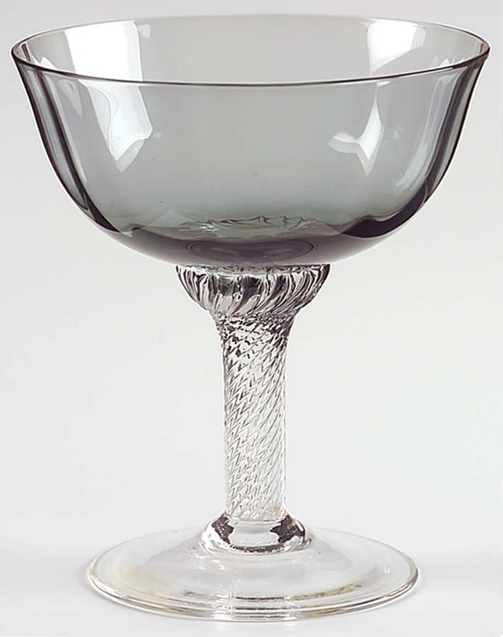 Octette Grey Champagne/Tall Sherbet by Gorham Crystal-1