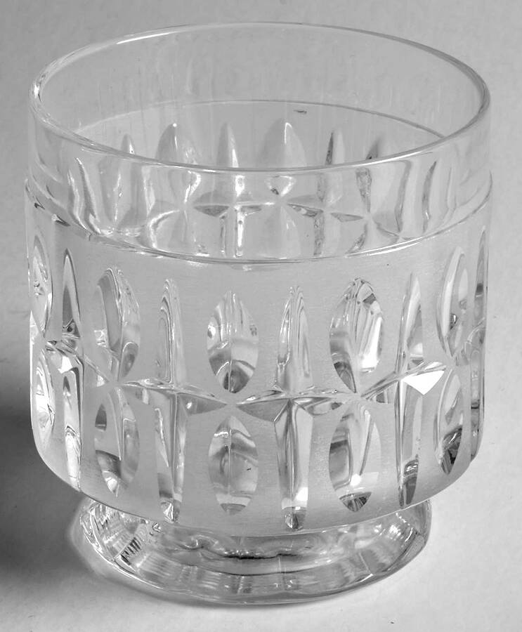 Olive Cut Brandy Glass by Gorham Crystal-1