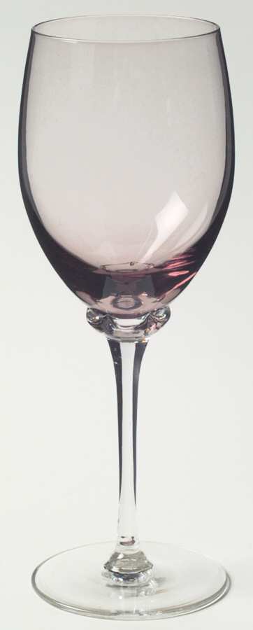 Pastelle Orchid Water Goblet by Gorham Crystal-1