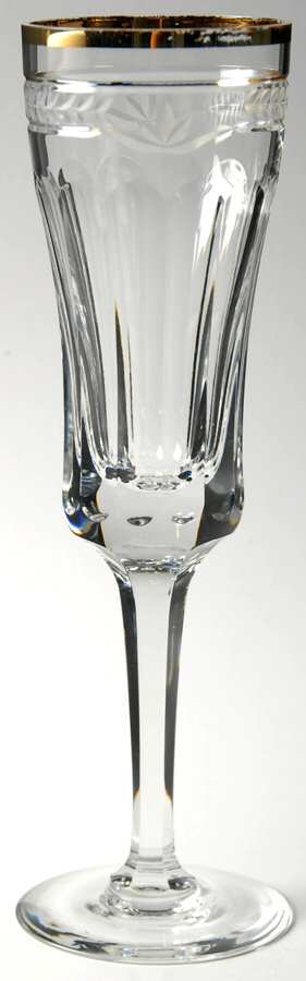 Patrician Fluted Champagne by Gorham Crystal-1