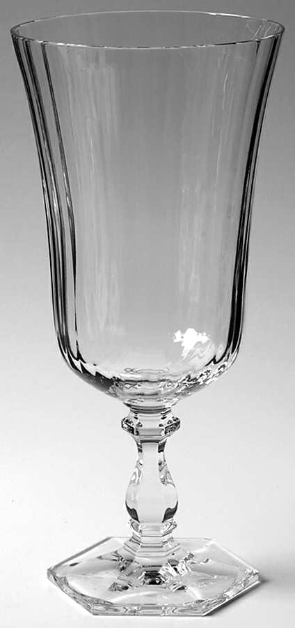 Perspective Clear (Optic, Hex-Base) Iced Tea by Gorham Crystal-1