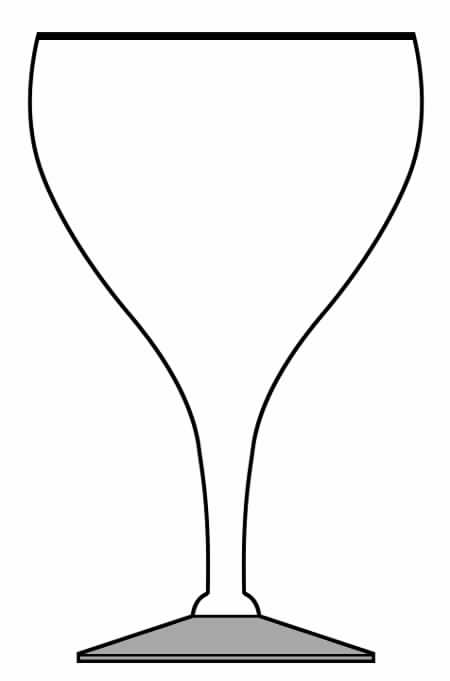 Platinum Smoke Water Goblet by Gorham Crystal-1