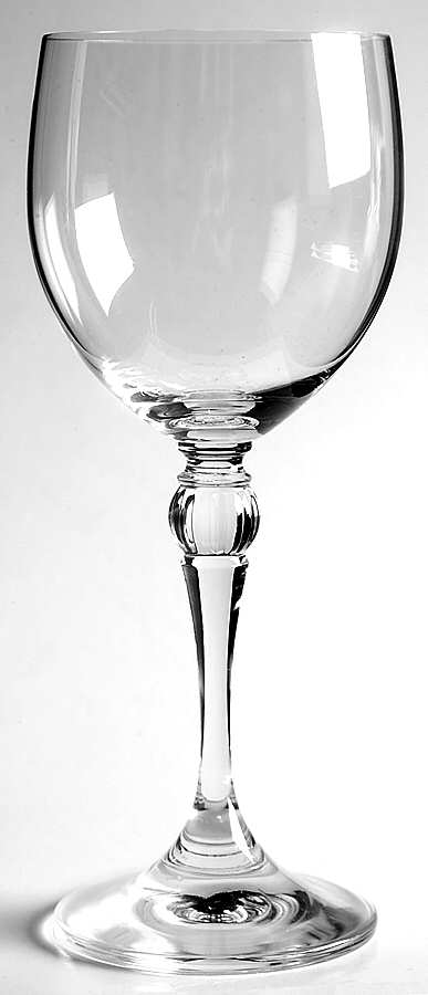 Rondelle (Plain Bowl, No Trim) Wine Glass by Gorham Crystal-1