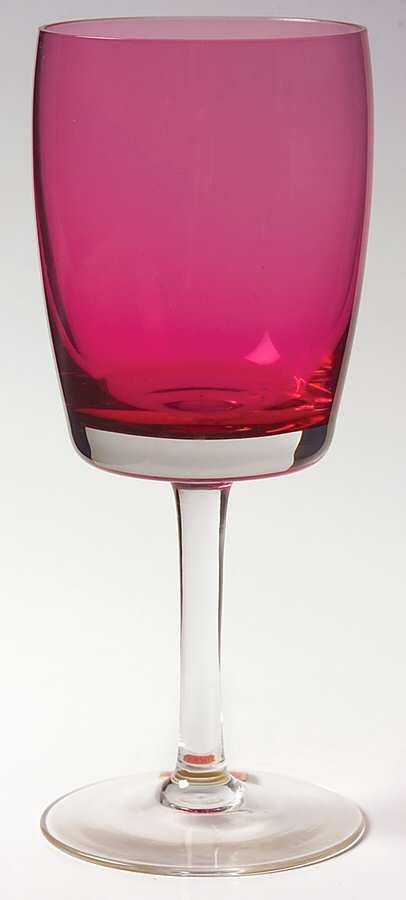Rosemist Water Goblet by Gorham Crystal-1