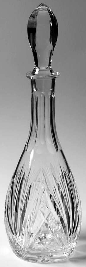 Rosewood (Older) Cordial Decanter & Stopper by Gorham Crystal-1