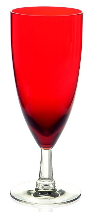 Rubiat Tall Juice/Parfait by Gorham Crystal-1